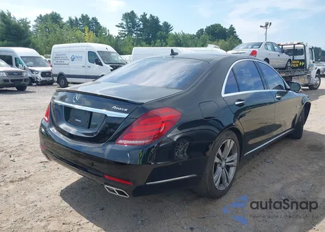 2016 Mercedes-Benz S 550 4Matic from USA, damaged, VIN WDDUG8FB4GA255538